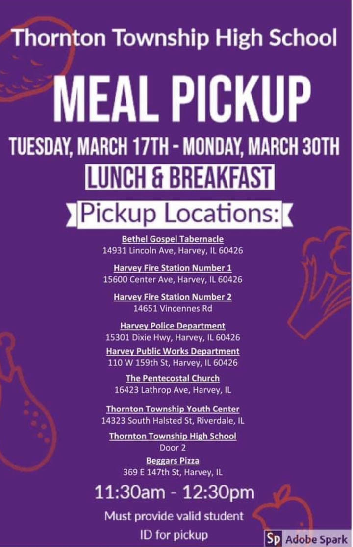 Thornton High School Meal Pickup