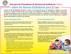 Crib Safety Guidelines pamphlet - Spanish