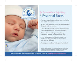Keeping Babies Safe pamphlet
