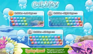Bubble Typing Photo